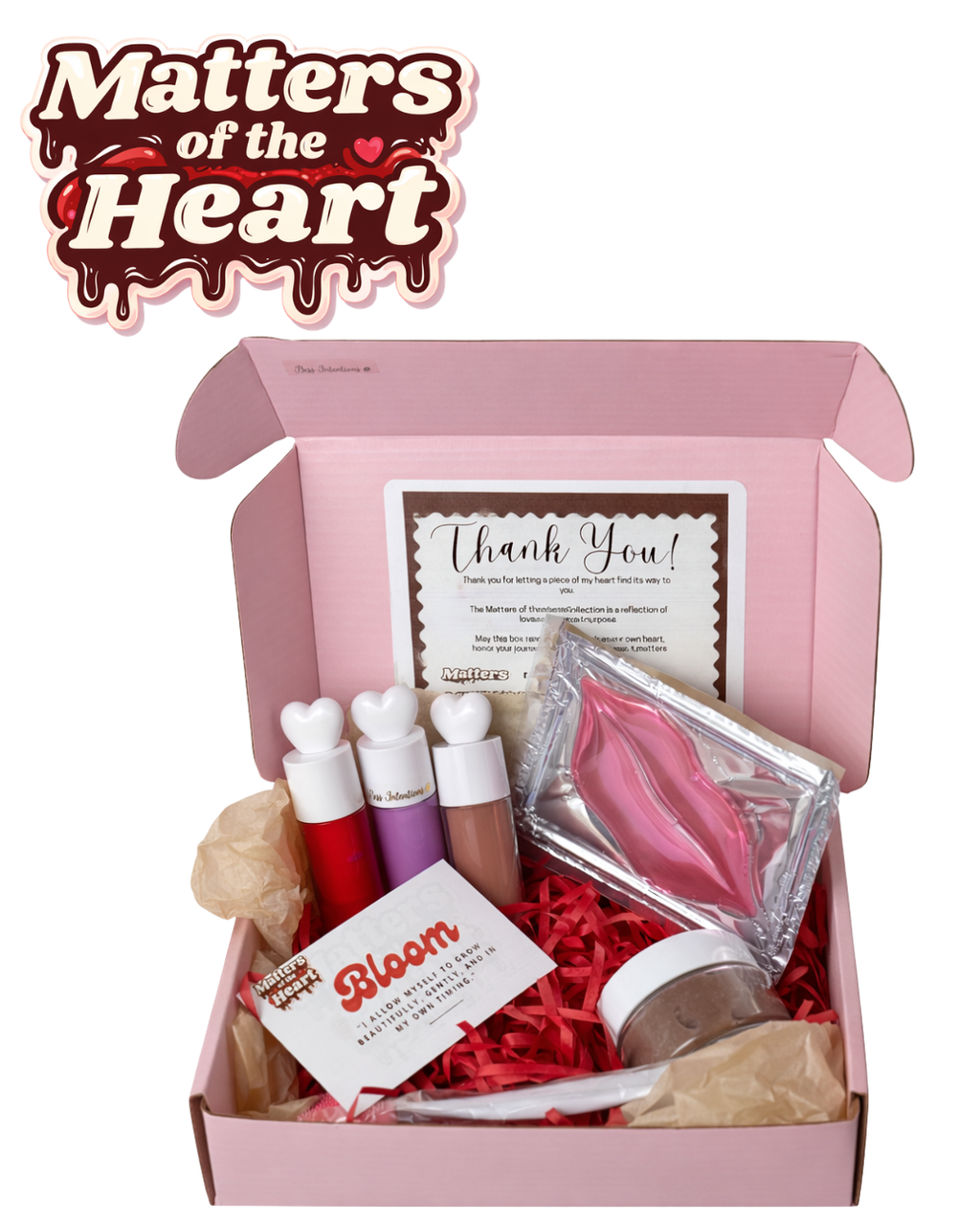 Matters of the Heart - Lip gloss Set (Customizable)